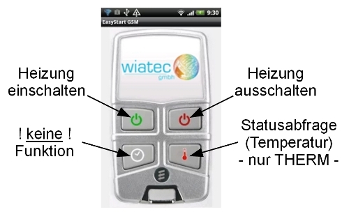 Handy GSM Heizkörper Thermostat